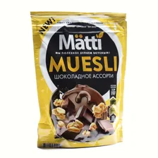 Мюсли Matti - Шоколадное ассорти, 1 шт.