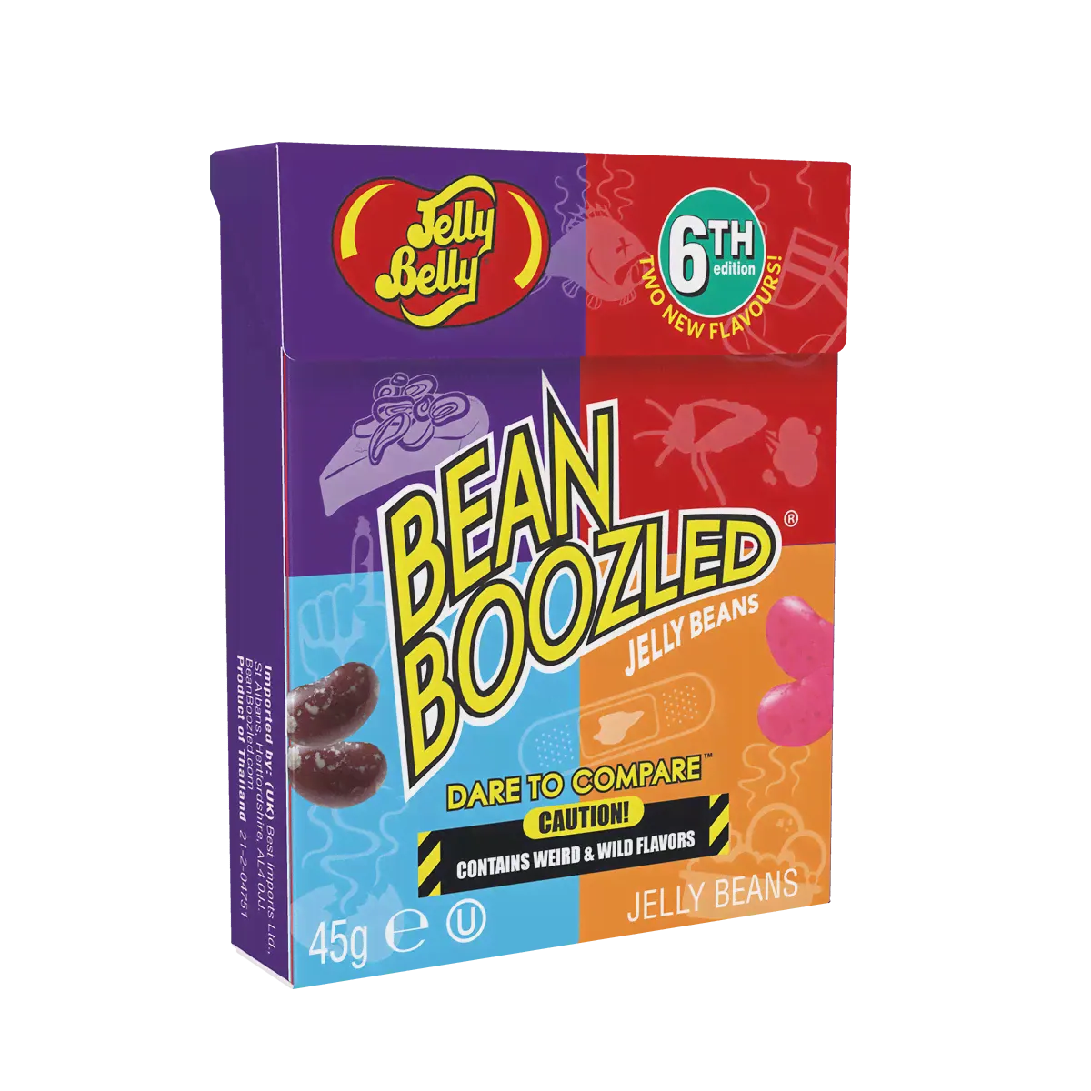 Jelly Belly Ассорти Bean Boozled 20 вкусов (6-я версия) 45 г.