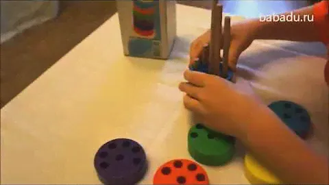 Пирамида круглая Мир Деревянной Игрушки