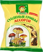 Грибы ассорти сушеные 50г.