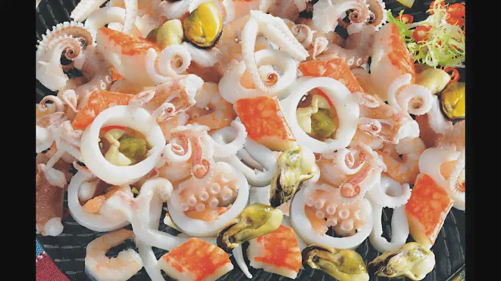 Морской Коктейль.Закуска к Пиву.Как Приготовить Море Продукты.
