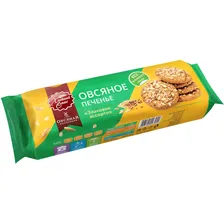 Печенье Хлебный Спас сдобное овсяное злаковое ассорти 250 г